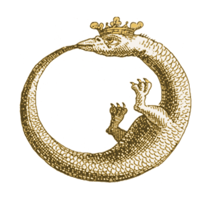 Header-Metaphysics-Ouroboros-dragon-e1693337377548 Ouroboros with crown.