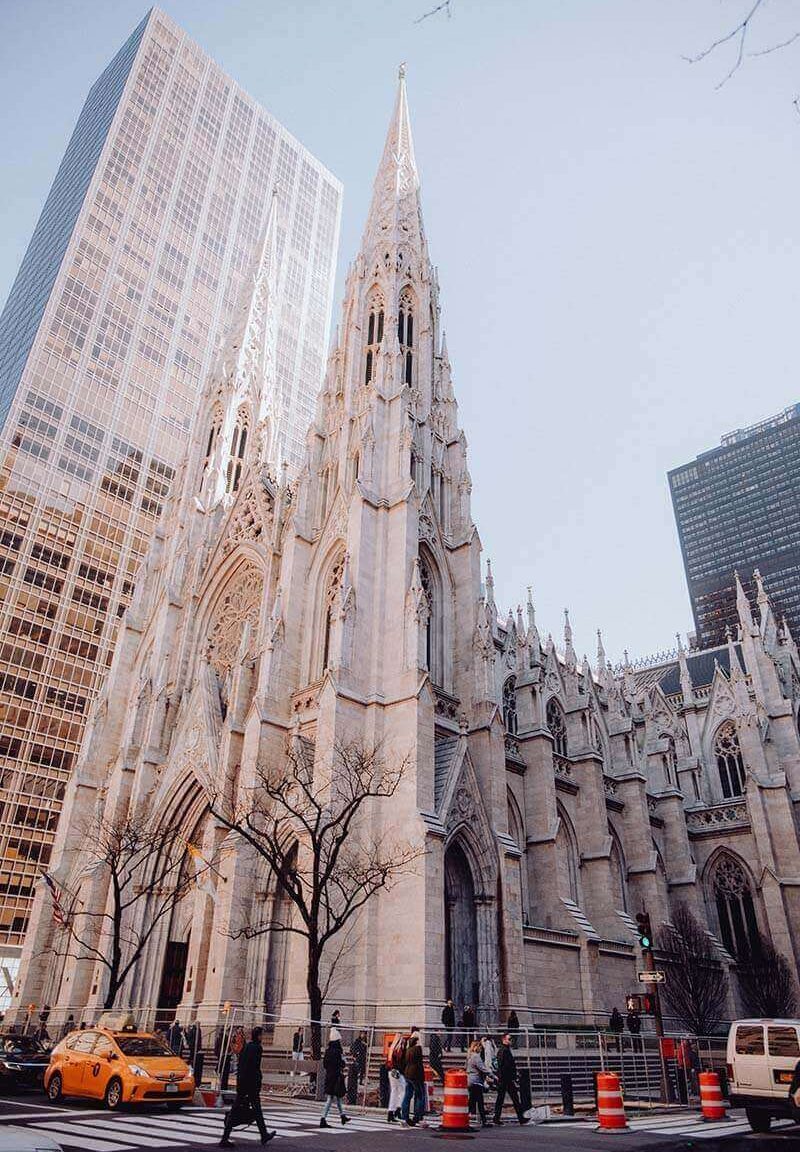 Old and New Cathedral Building -bailey-alexander-ZrT-c095Oec-unsplash-2 Cathedral in the midst of a modern city.