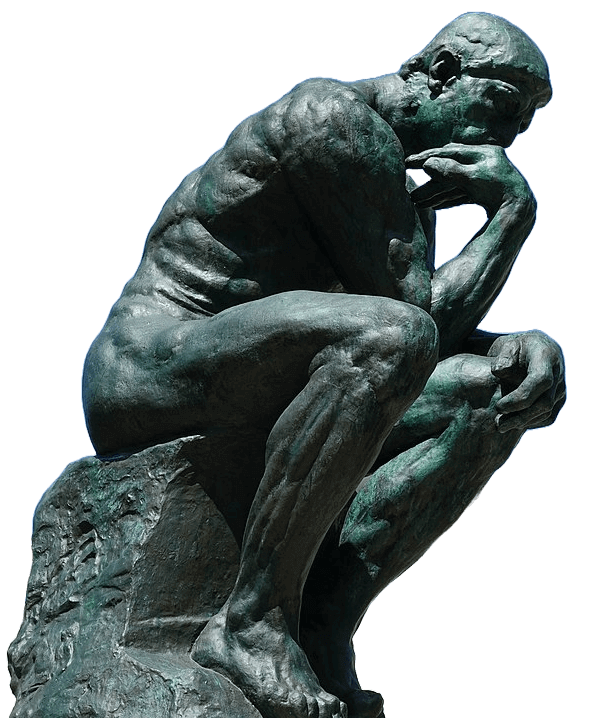 Musée_Rodin_1 Rodin´s thinker statue.